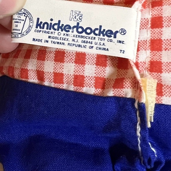 Vintage Knickerbocker Raggedy Andy Doll Toy Plush Doll - Picture 4 of 6